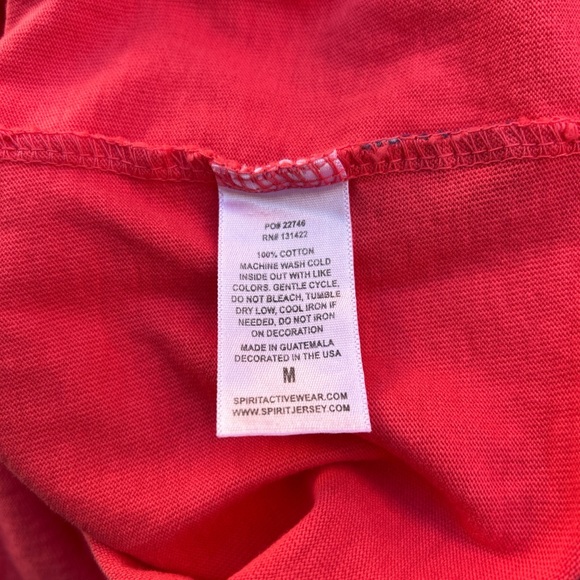 Spirit Jersey Hawaii Pink Oversized Long Sleeve Shirt M Puff Print 2010s - Picture 4 of 4